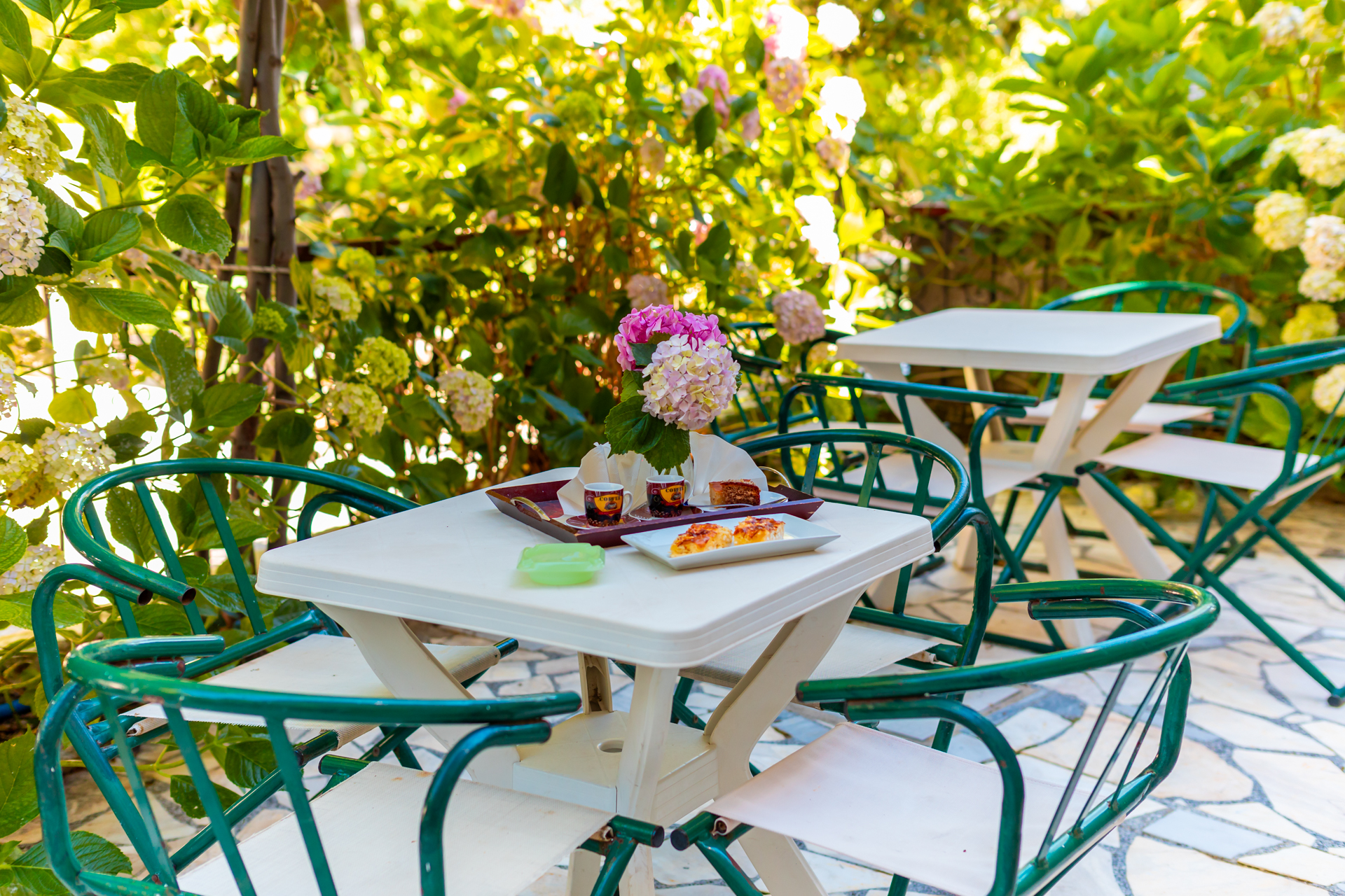 Orpheus Hotel garden